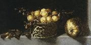 Juan van der Hamen y Leon Still life with fruit and vegetables oil painting